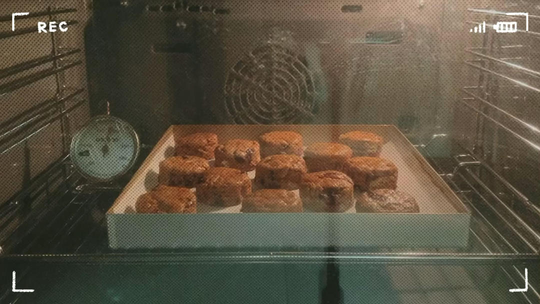 黑莓全麦早餐司康丨健康·烘焙<好好吃饭2>