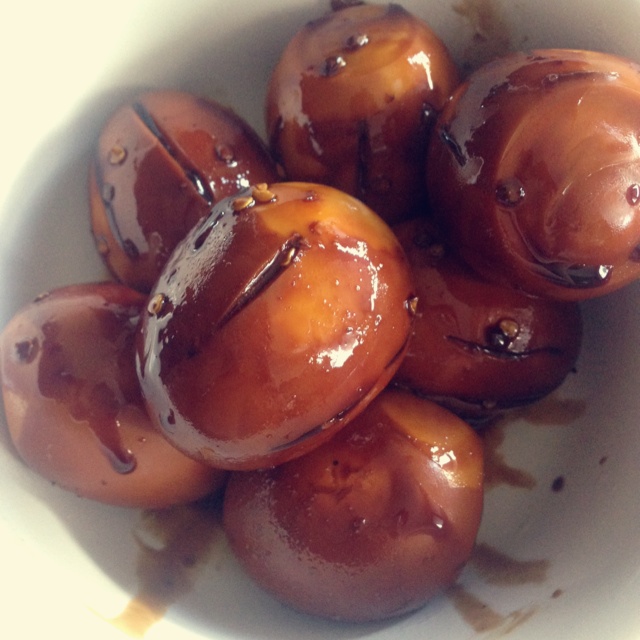 自制乡巴佬卤鸡蛋