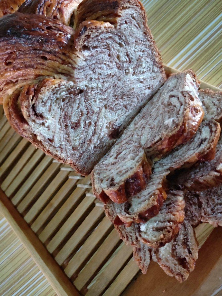 豆沙大理石吐司