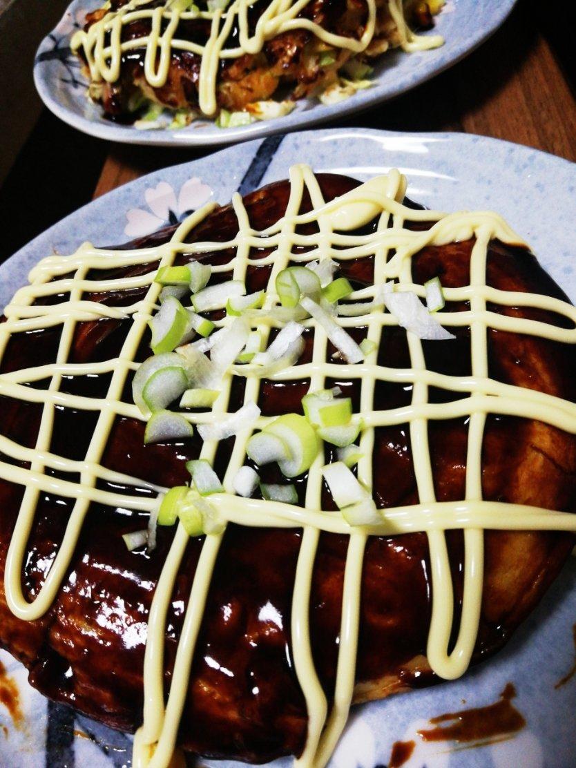 大阪烧 (Okonomiyaki)