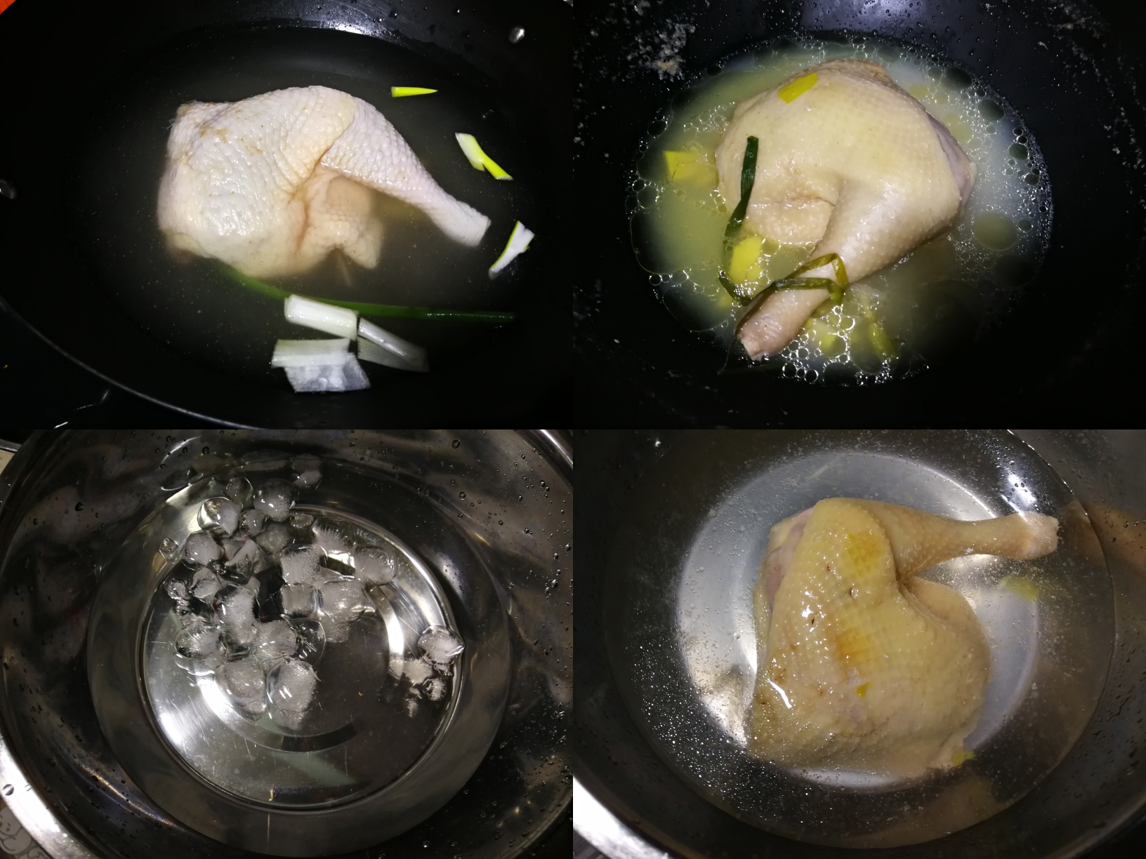 盐焗口水鸡的做法 步骤2