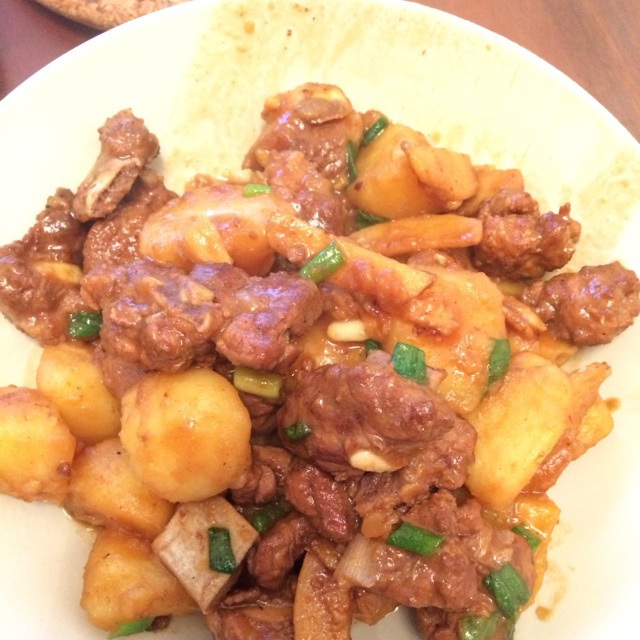 酱烧土豆排骨