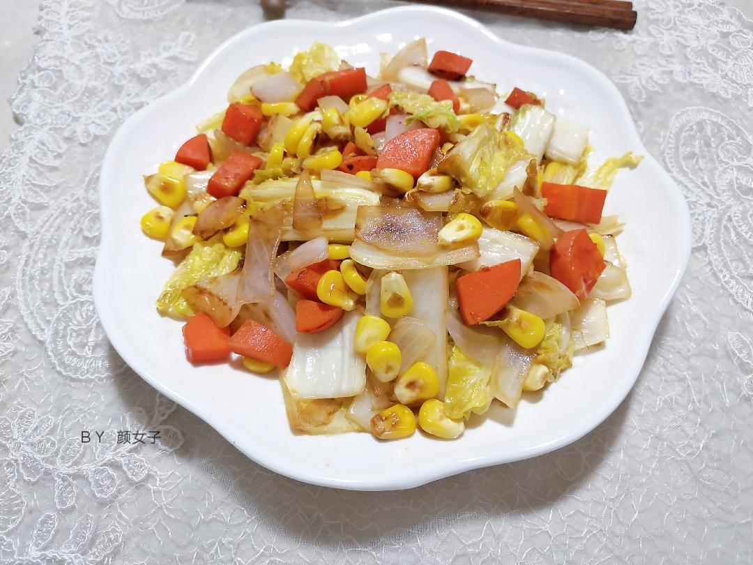 清炒四蔬#麦子厨房美食锅#