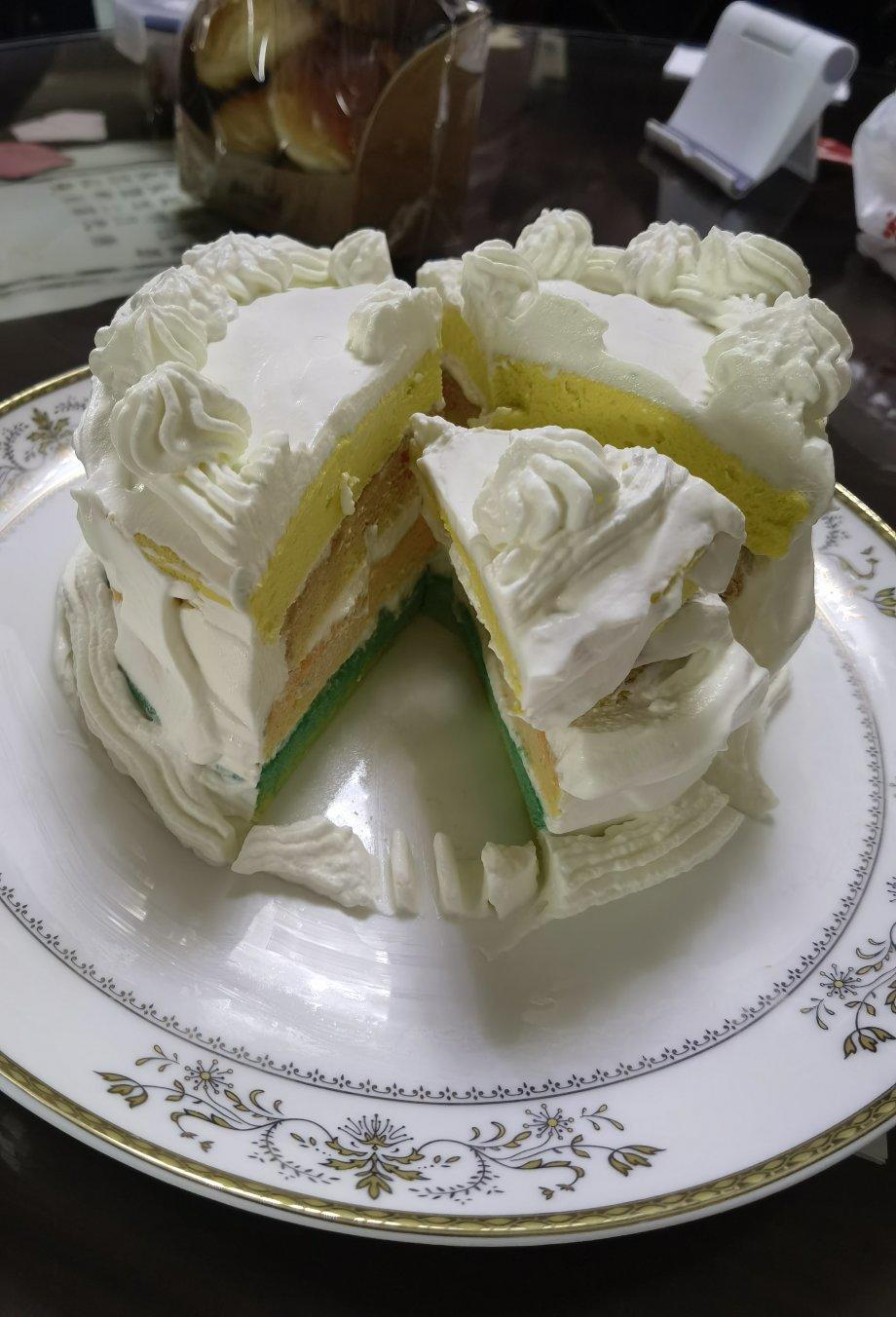 6寸 超美彩虹蛋糕