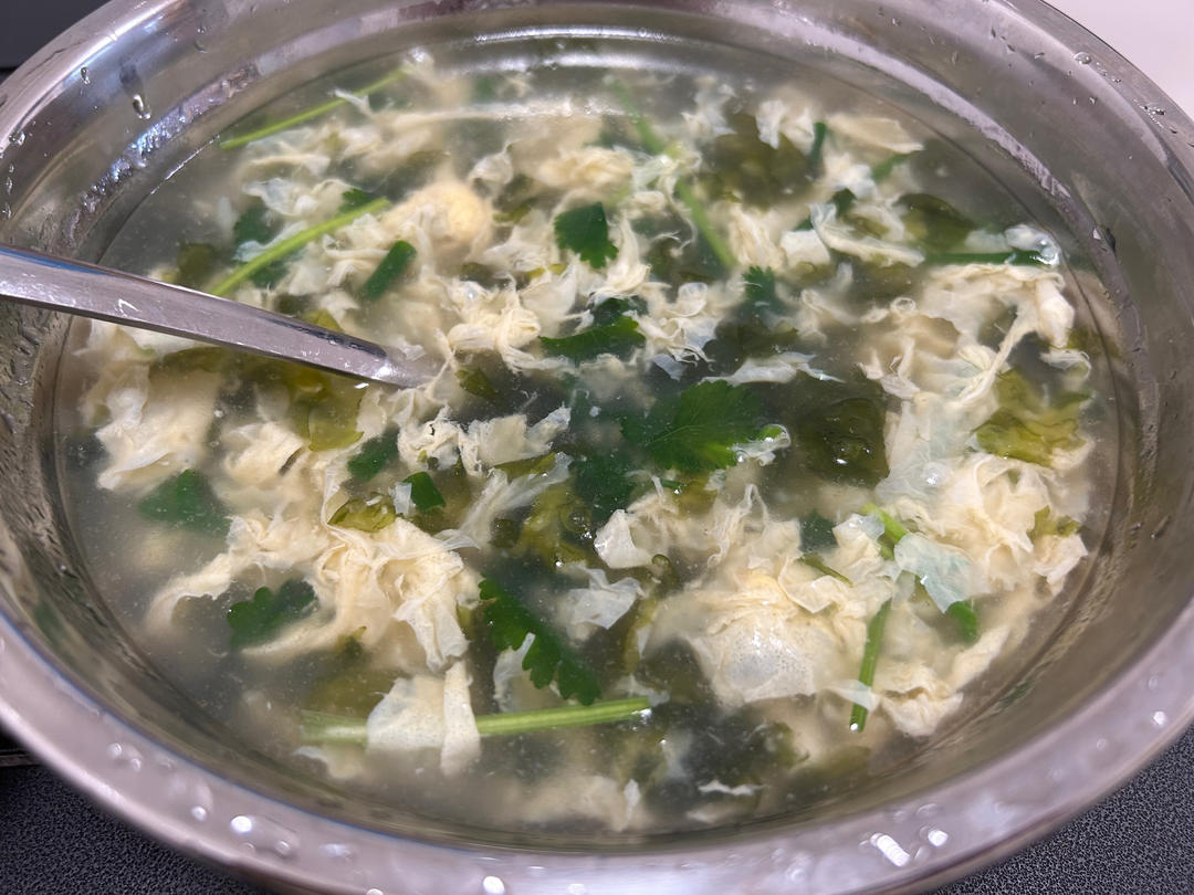 最鲜美好喝的「紫菜蛋花汤」