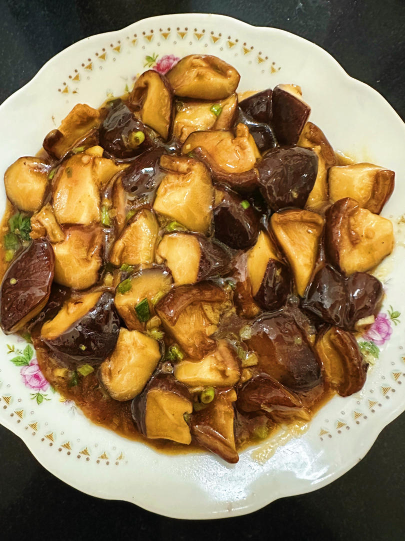 香菇这样炒比肉都好吃😋素炒香菇