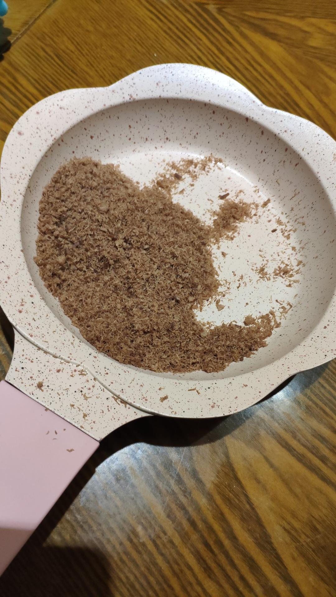 宝宝辅食系列～原味猪肉松