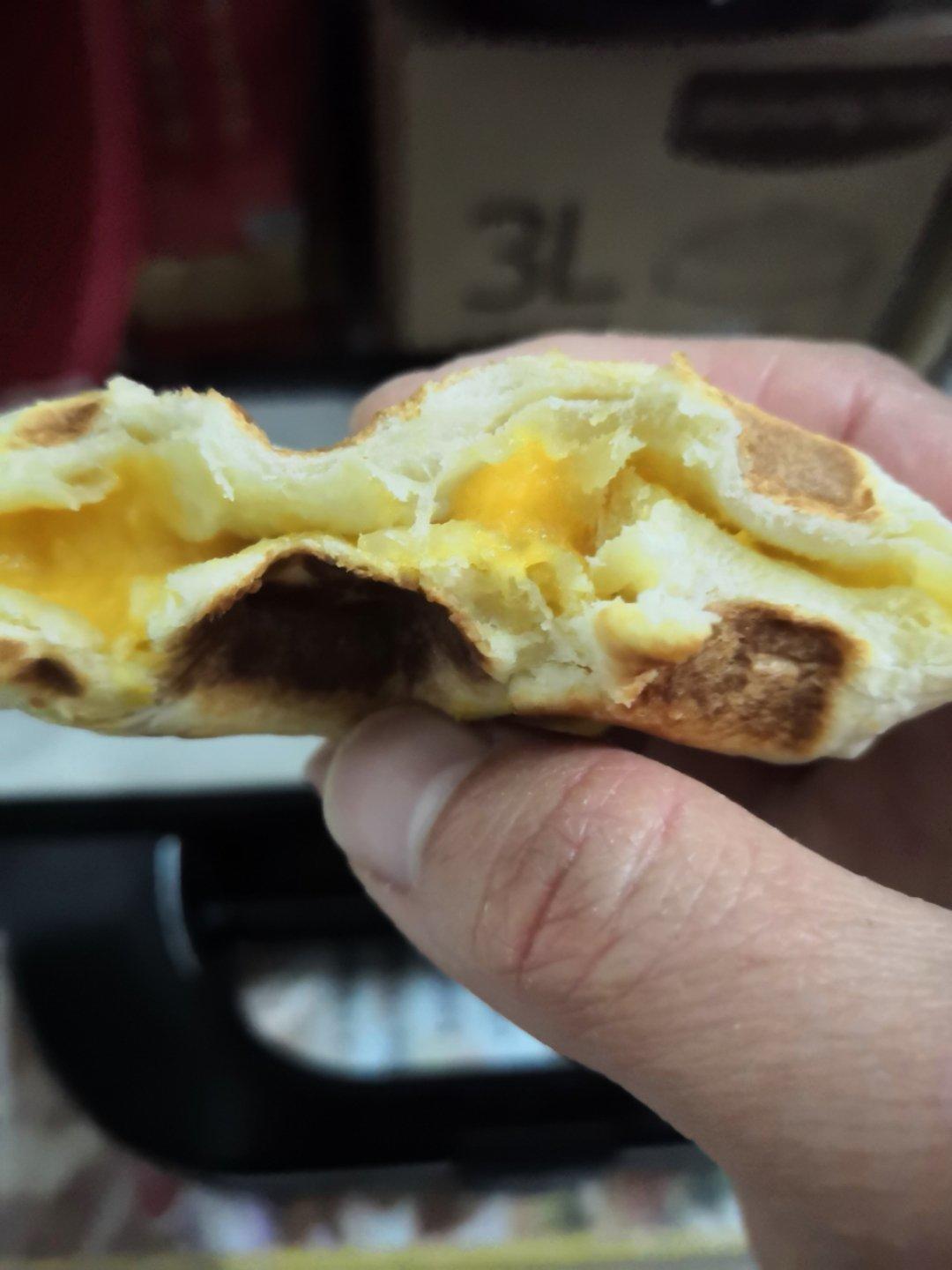 紫薯奶酪华夫饼