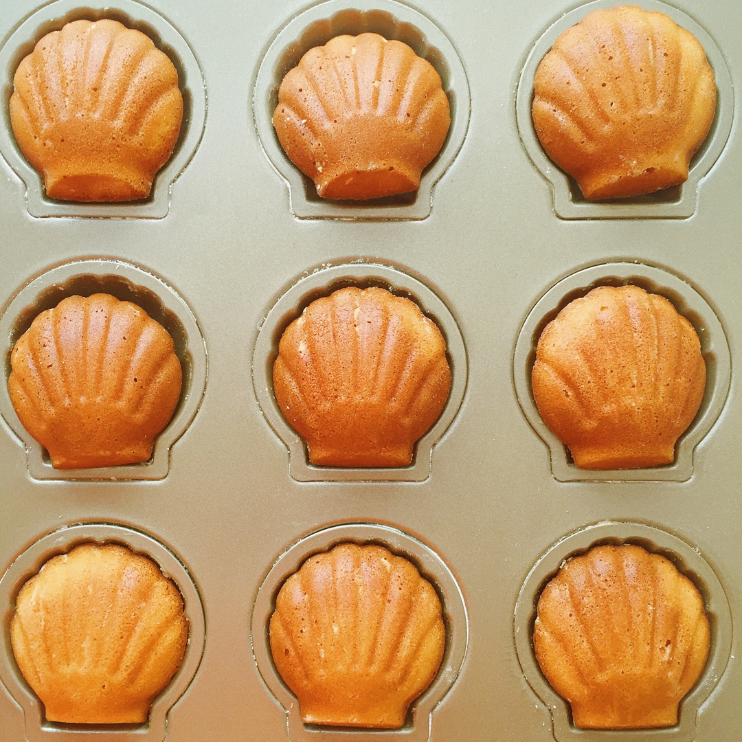 【夏日无负担系列】 蜂蜜柚子茶轻玛德琳