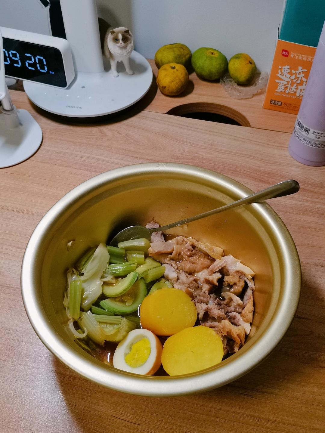 爆好吃的卤鸡腿 卤蛋❗电饭煲 炒锅都可以做~