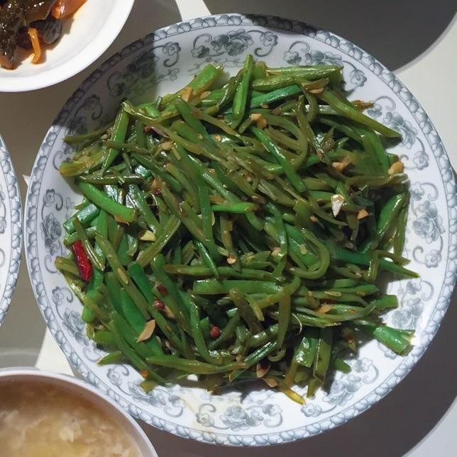 清炒豆角丝