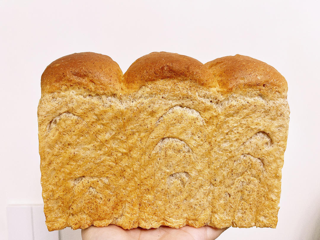 全家都爱吃的健康全麦吐司，新手也能做