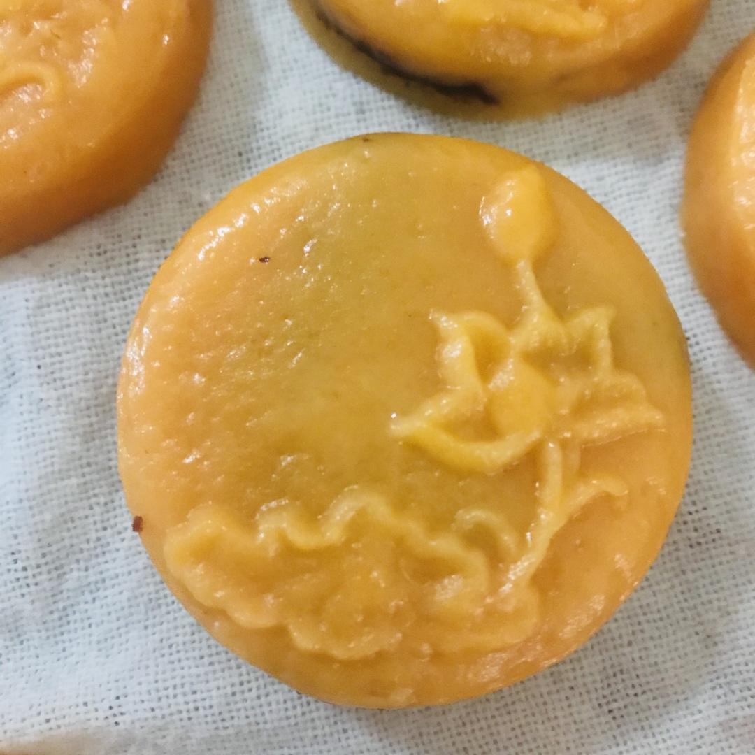 🌸香糯美味的奶香桂花红薯糯米豆沙糕（无水无糖简单免揉过年🧨版）🌸