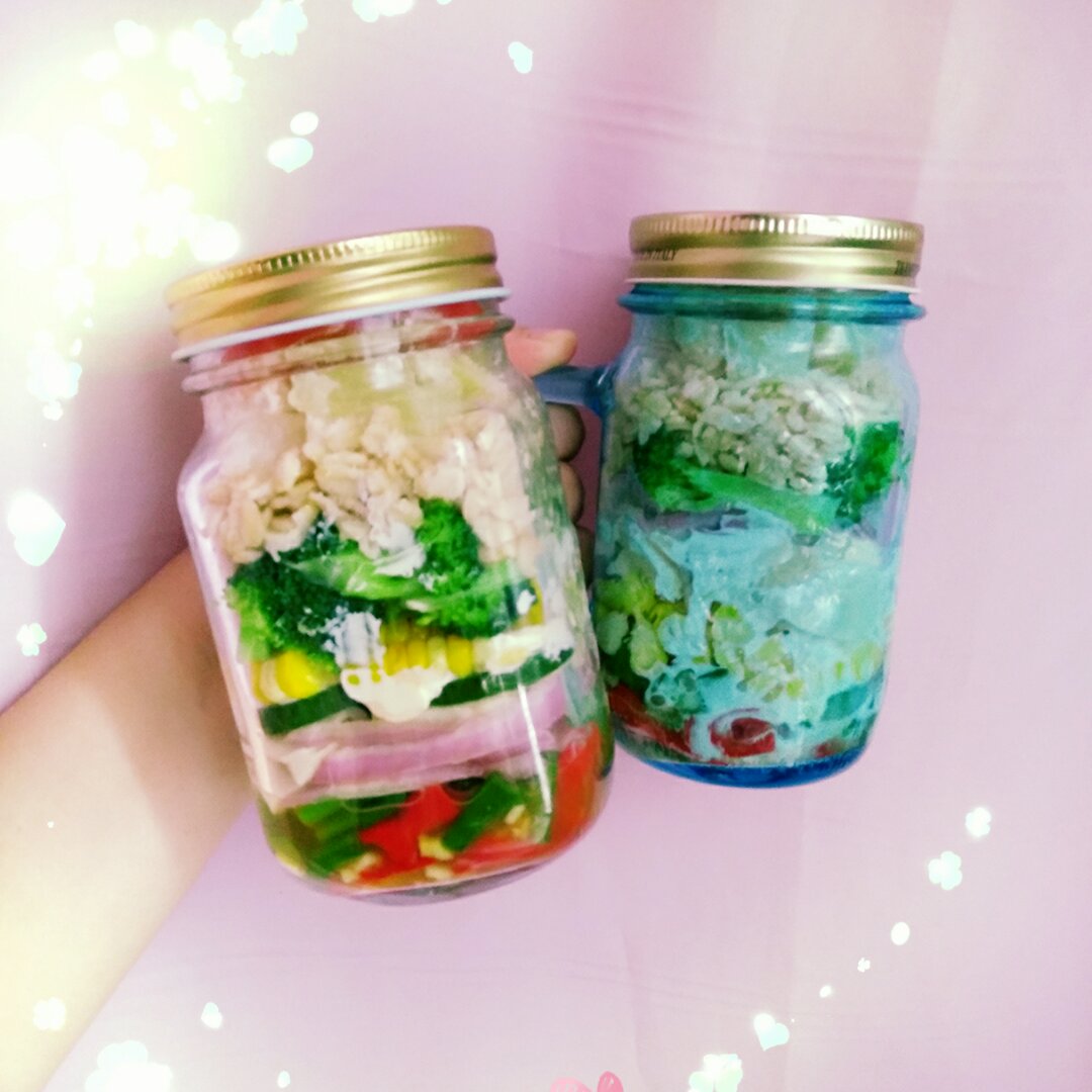 梅森瓶罐便当