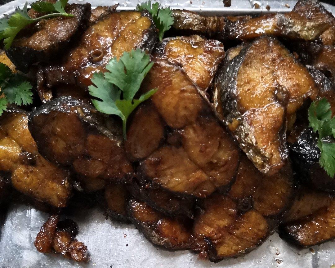 鲅鱼片~过年熏鱼