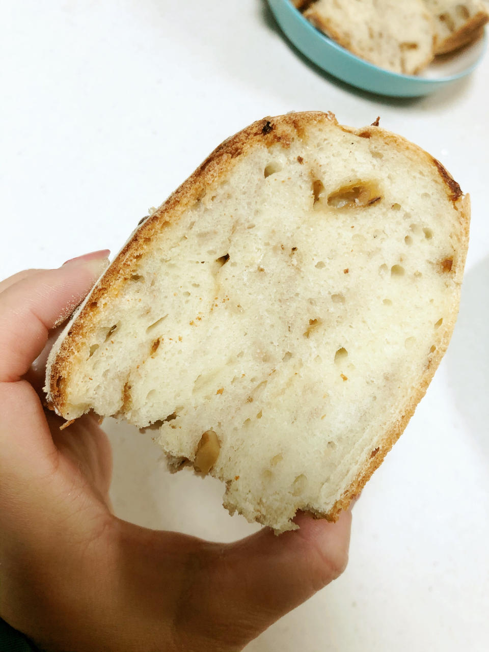 德国婆婆秘方·只多一料·香得上天的全麦核桃蔓越欧包