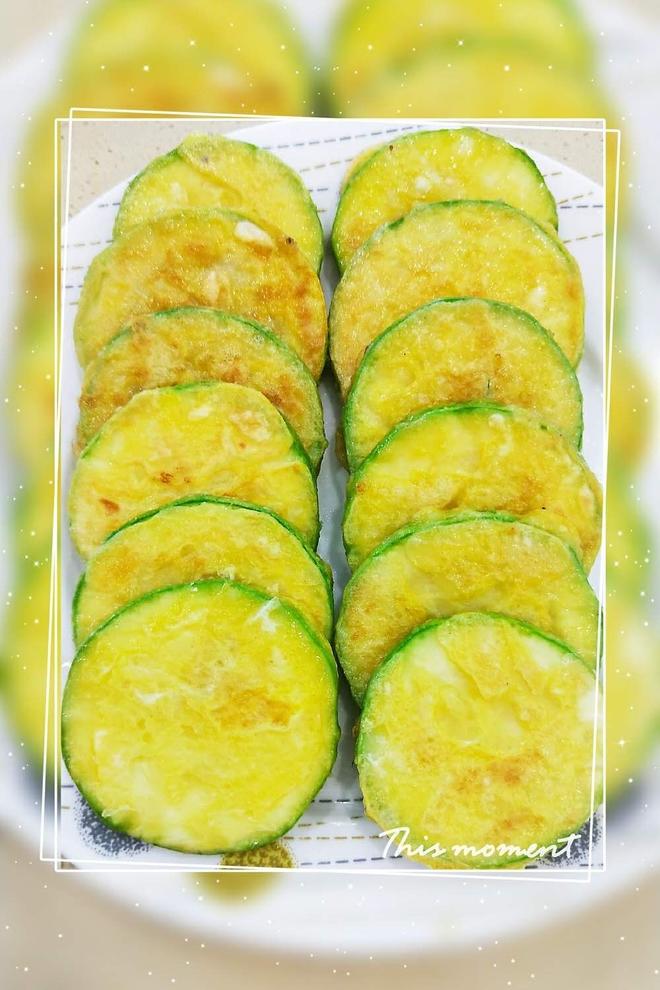 简单的韩式茭瓜饼的做法