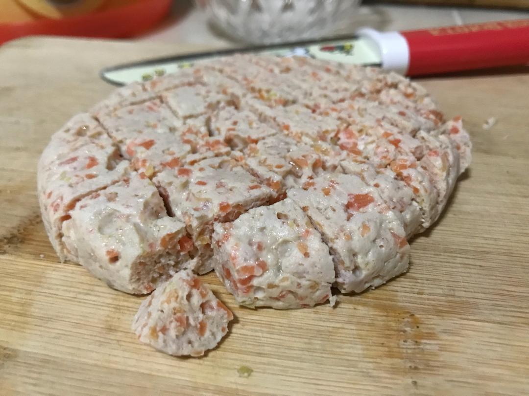 胡萝卜猪肉糕【婴儿辅食】