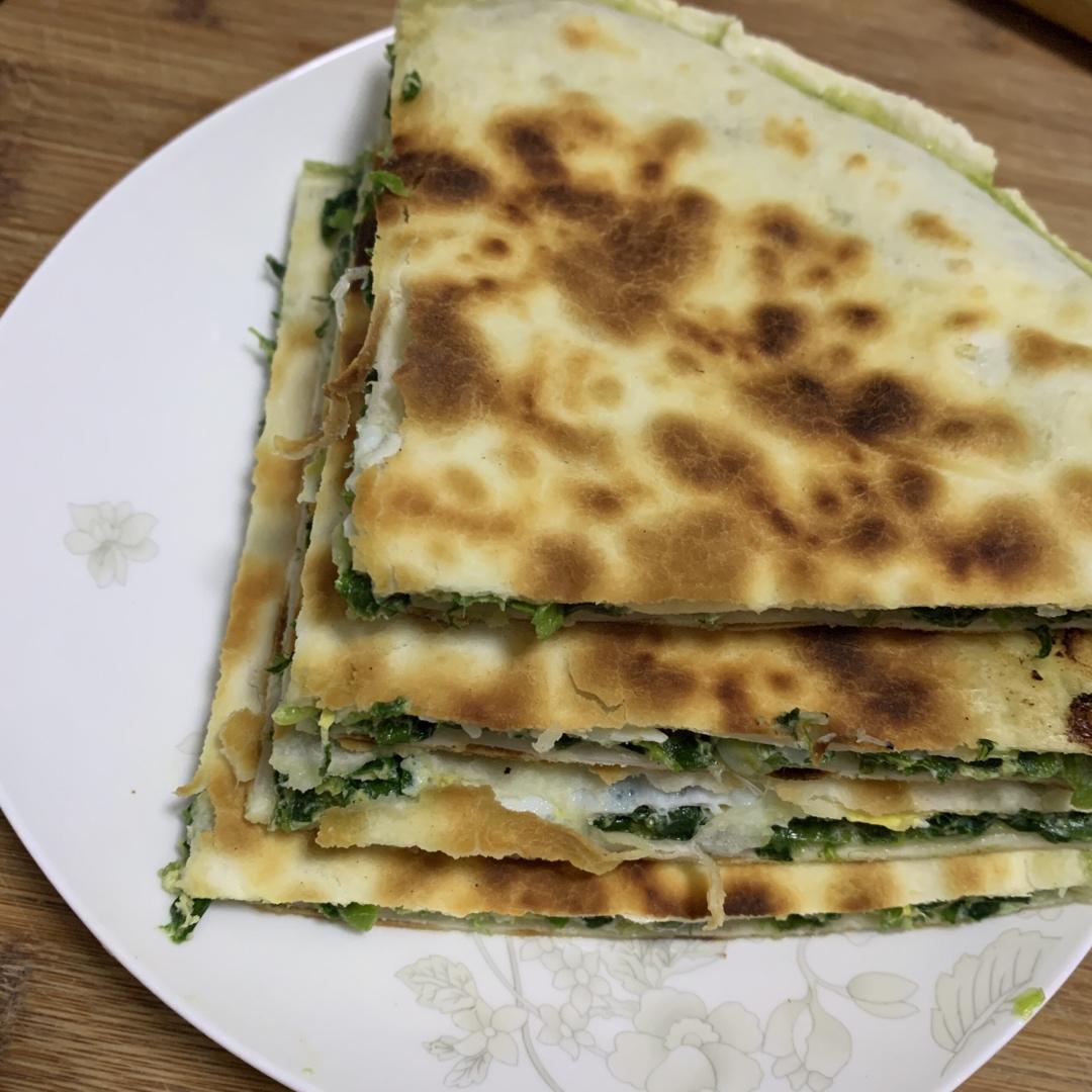 妈妈传授滴超简单韭菜饼