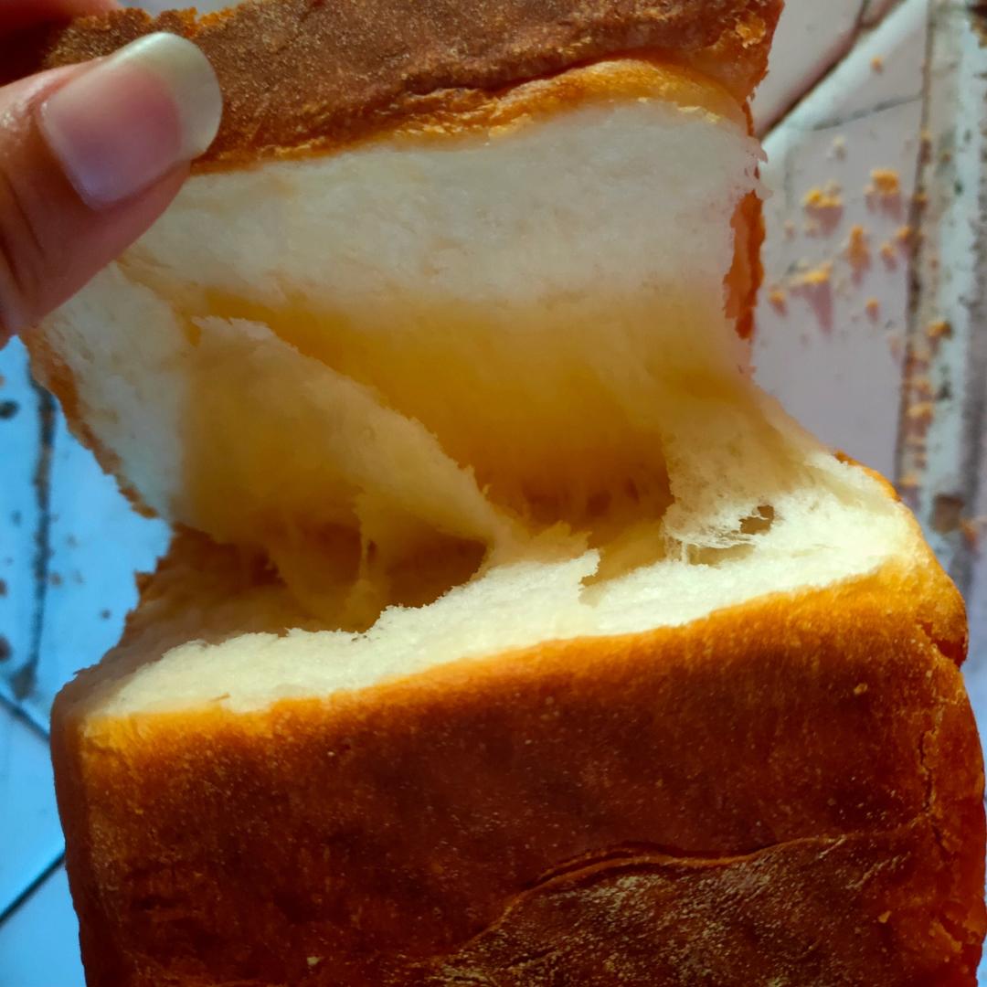 日本京都超柔软的牛奶生吐司（附中种做法）