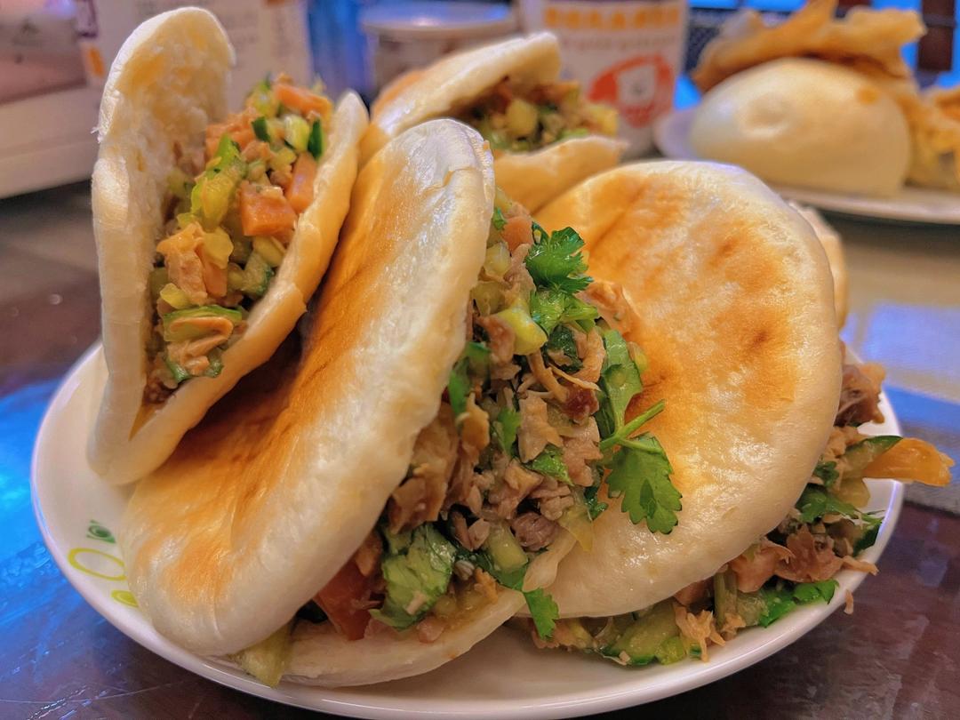 白吉馍(又叫肉夹馍的馍饼)