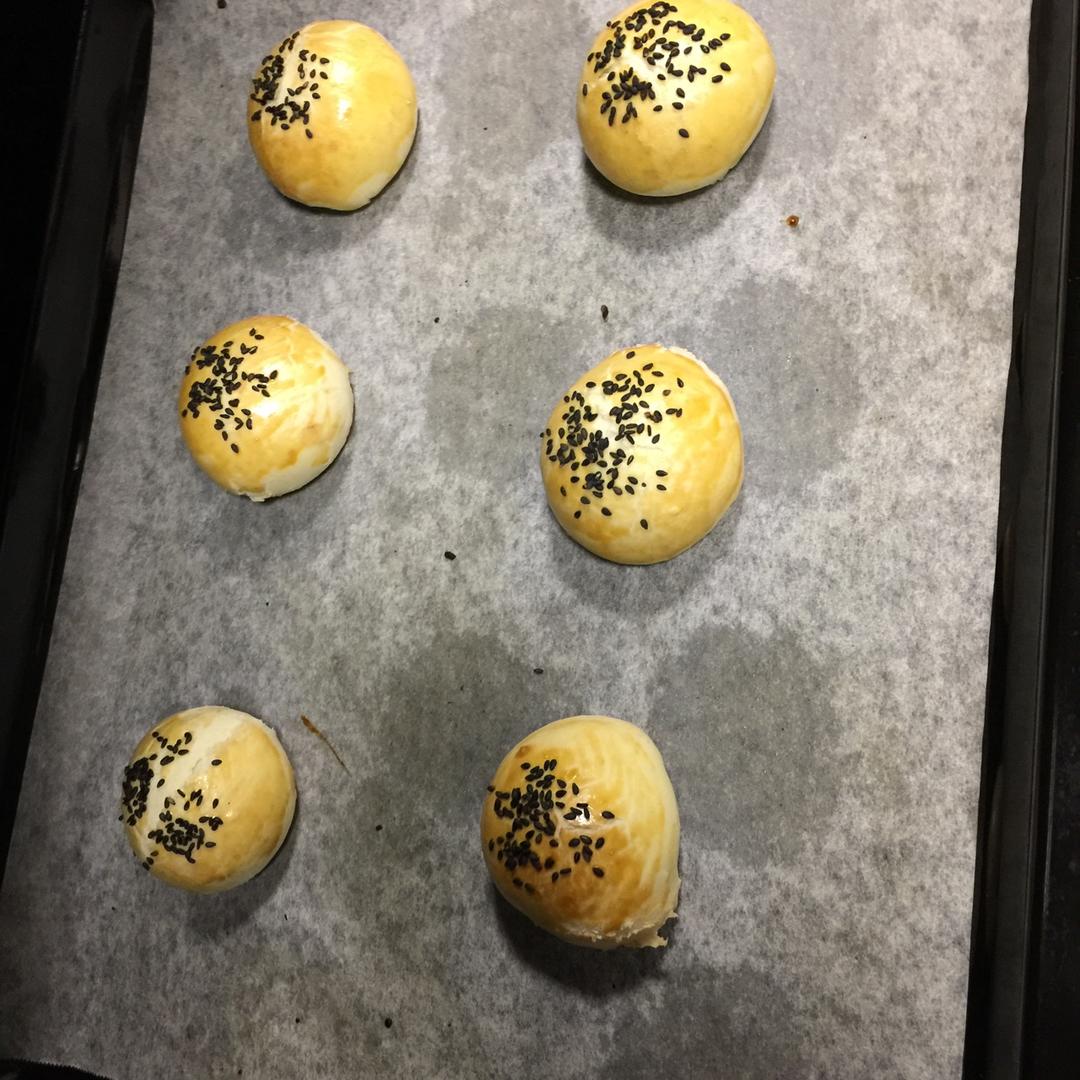 红豆酥饼（附油酥不测漏的办法）