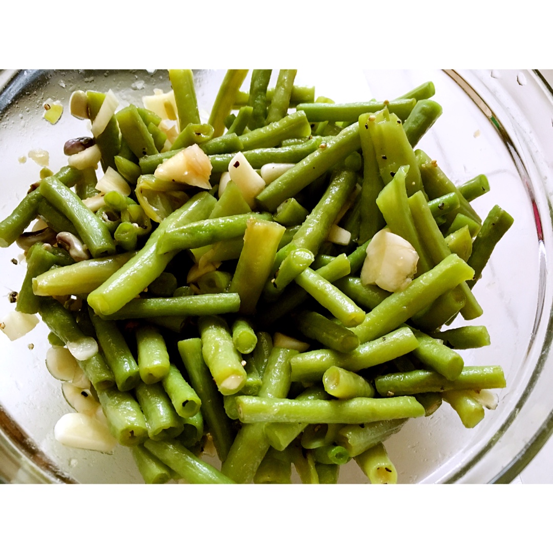 蒜泥豇豆