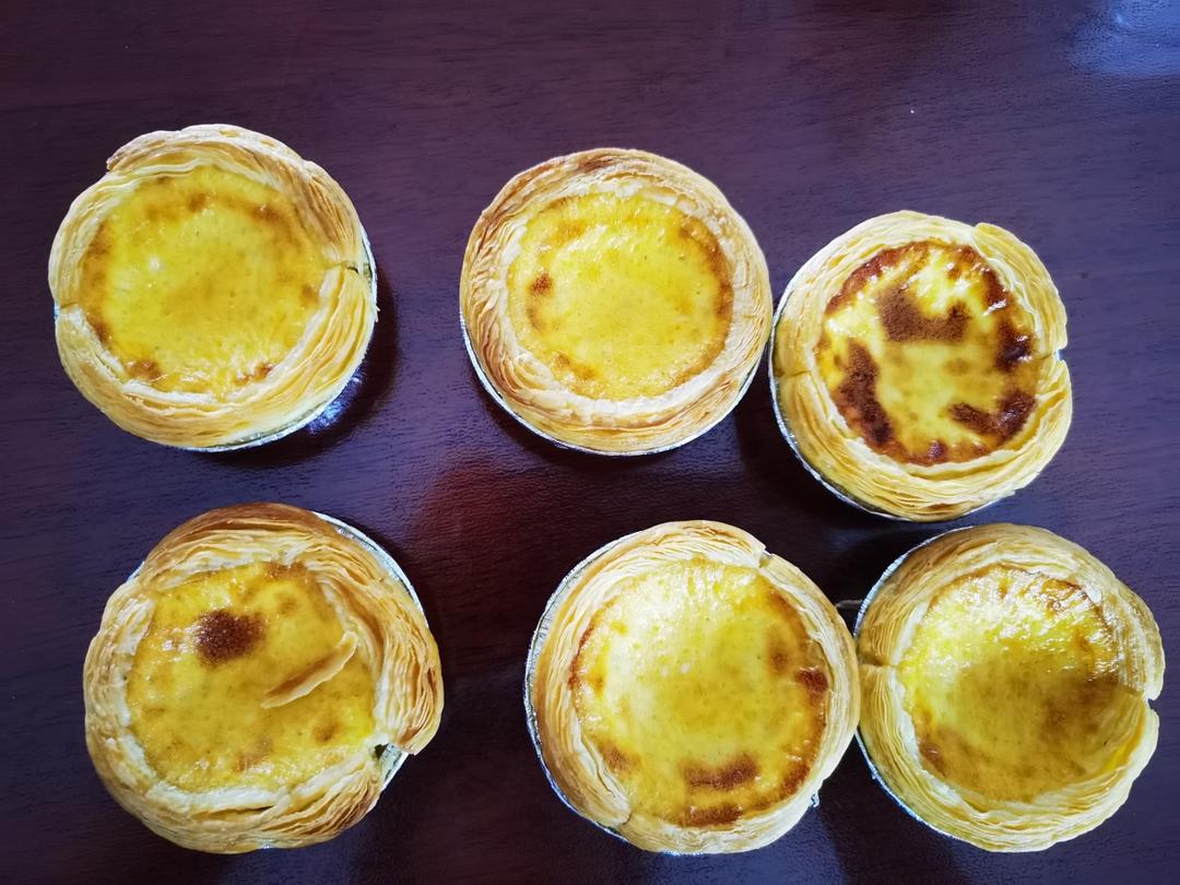葡式蛋挞 挞皮酥脆 蛋液嫩滑 媲美肯德基 简单快捷的美味甜品