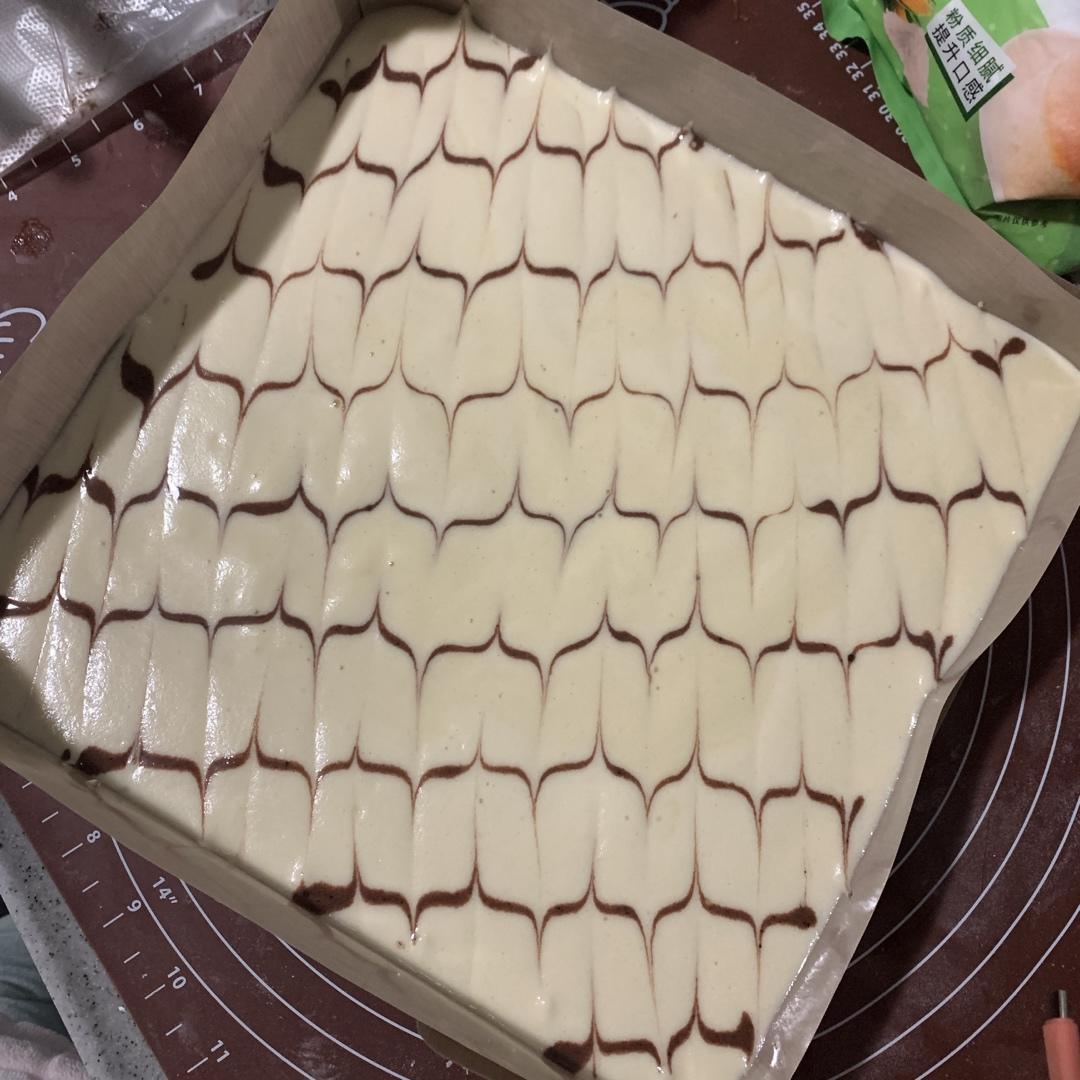 28×28金盘切块蛋糕