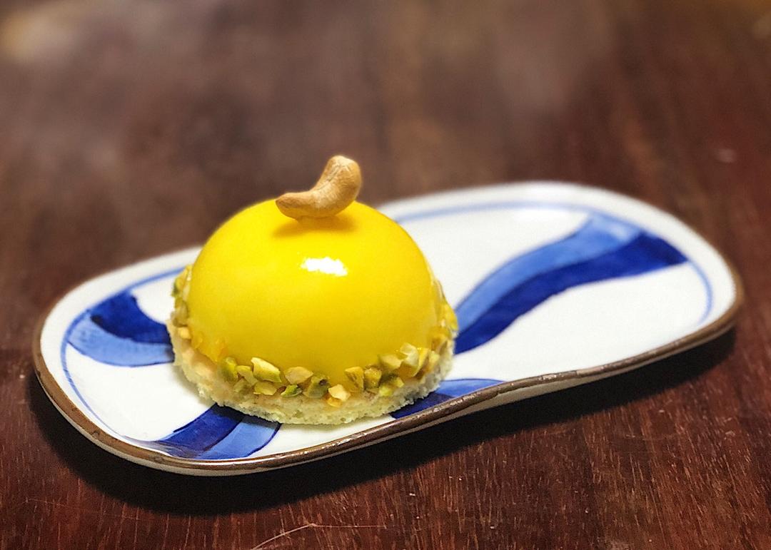 #拼颜值 也拼实力#Hakuna Matata-百香果芒果配椰子慕斯