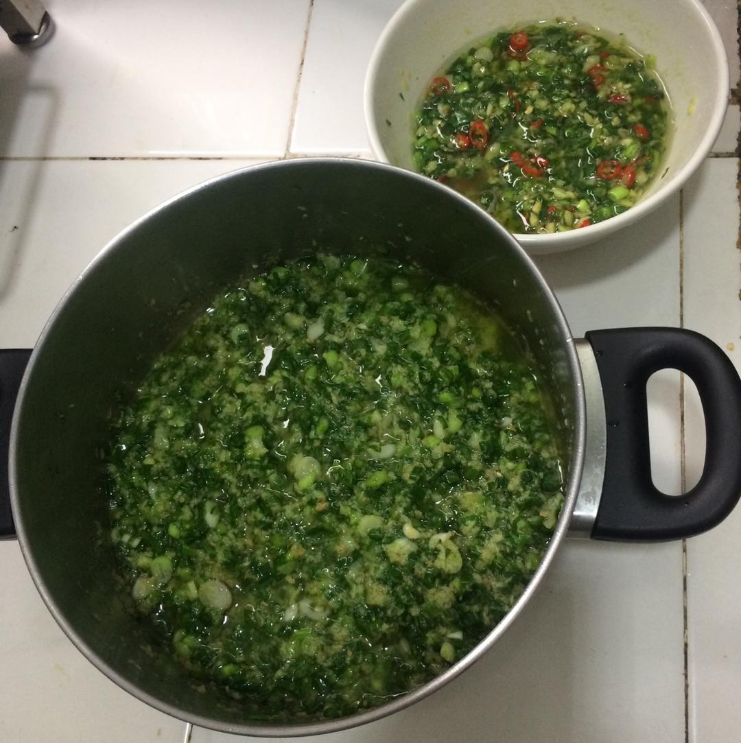 凌凌爸做的姜葱酱简单经典