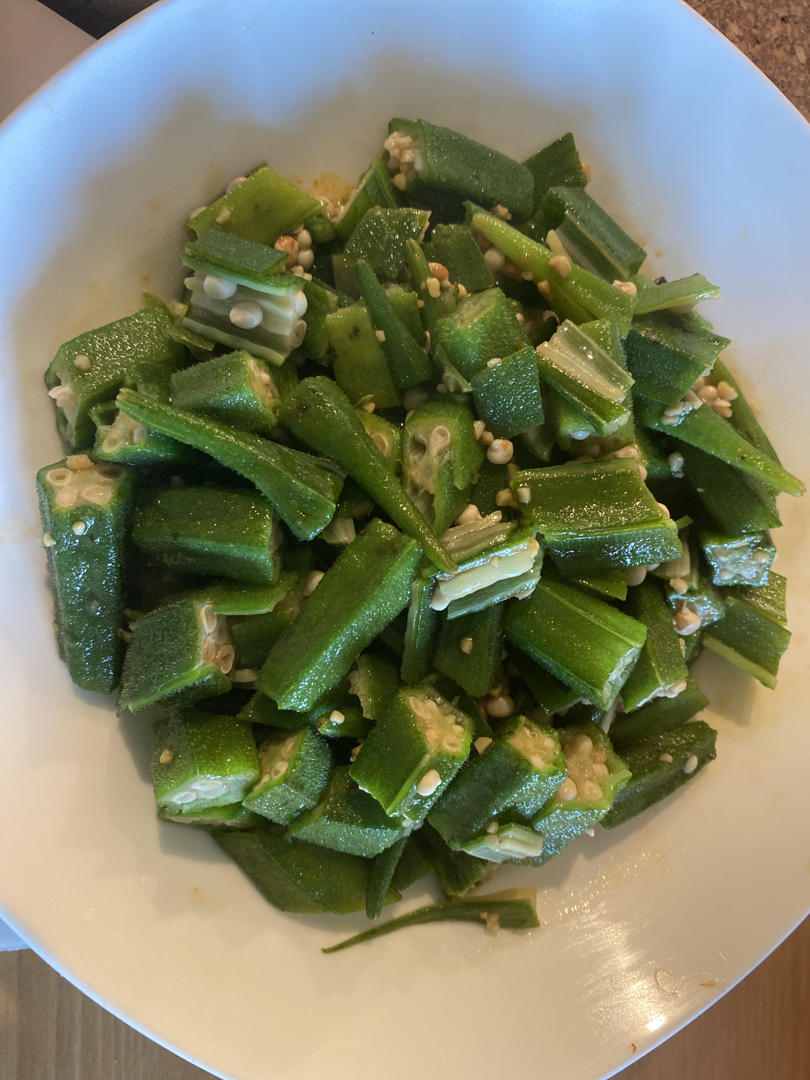 蚝油秋葵