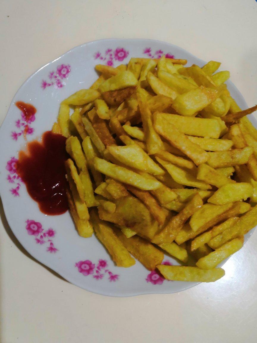 自制炸薯条