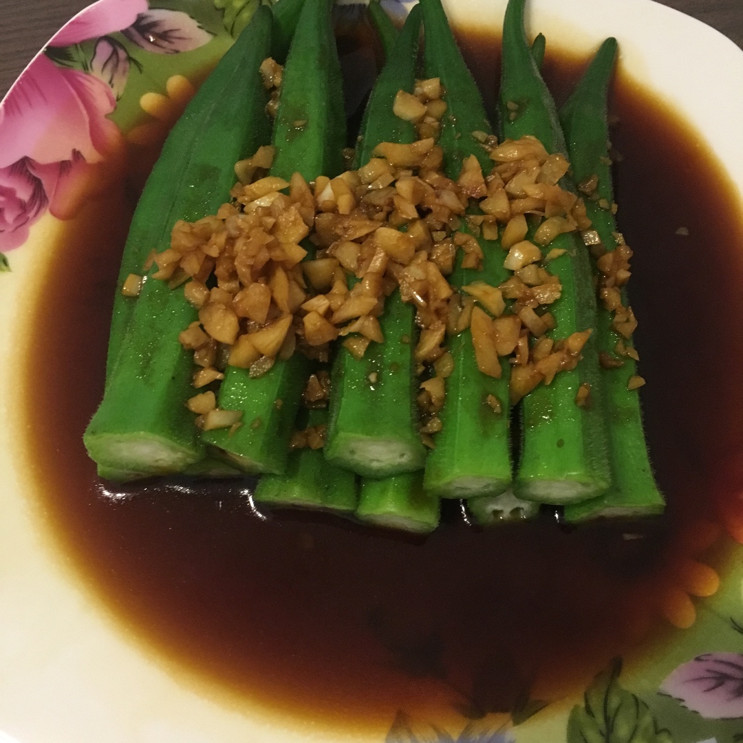 蒜蓉秋葵