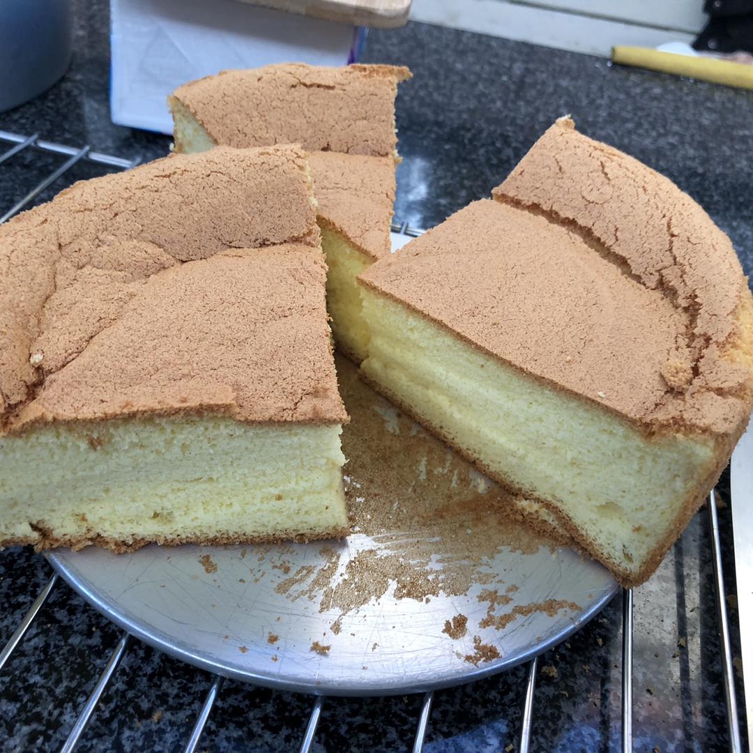 视频菜谱:原味戚风蛋糕8寸戚风蛋糕不裂