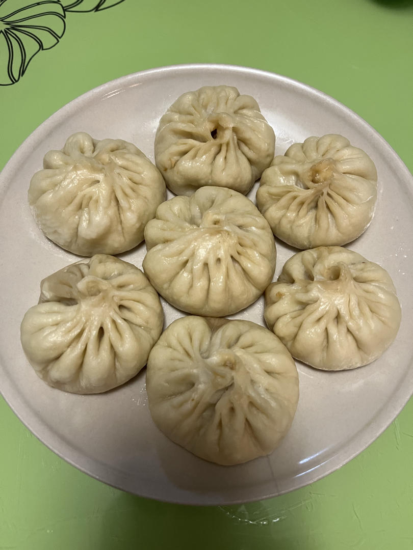 好吃多汁的肉包子肉馒头【步骤超详细】