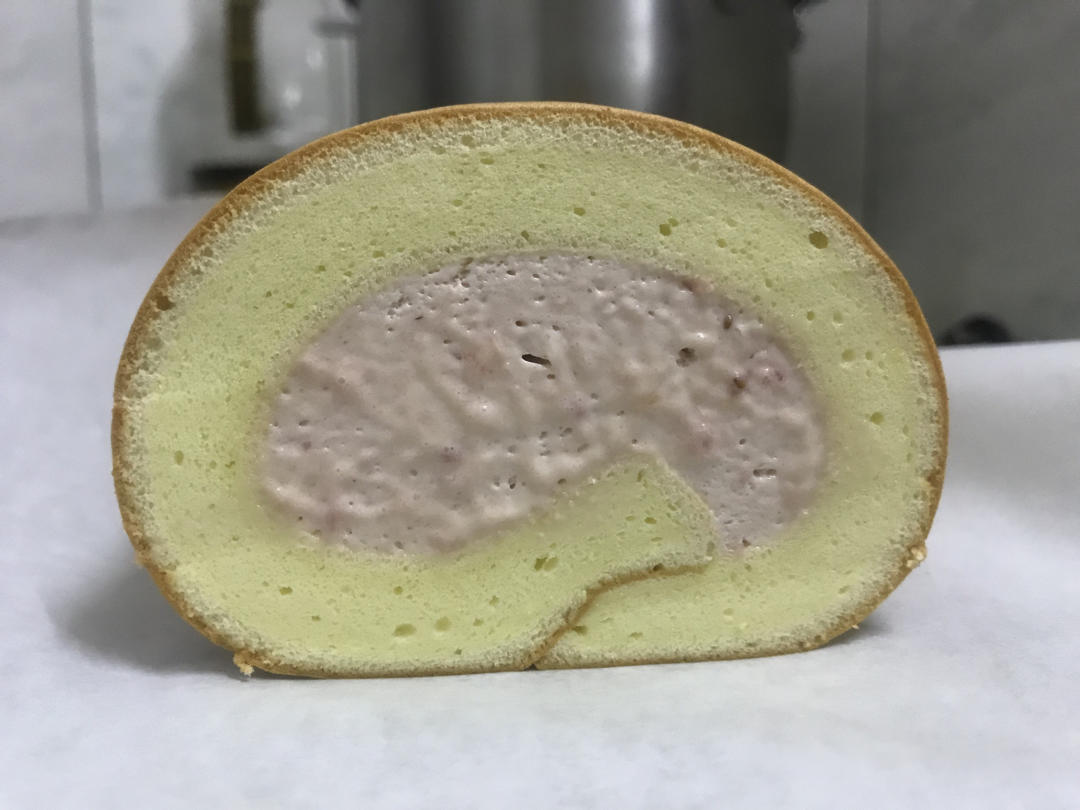 【北鼎品牌公开课】不易裂的戚风蛋糕卷（百香果芒果&芋泥肉松两种口味）