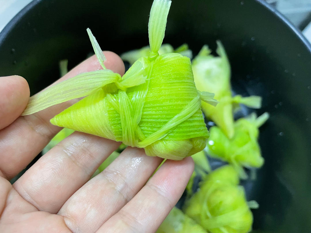 玉米叶迷你粽（详细版）