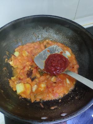 番茄火锅汤底的做法 步骤5