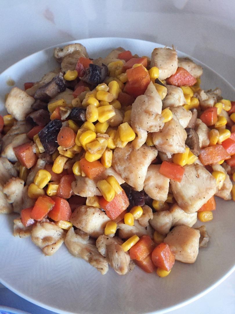 羽妈爱心厨房之～儿童版宫保鸡丁(不辣)