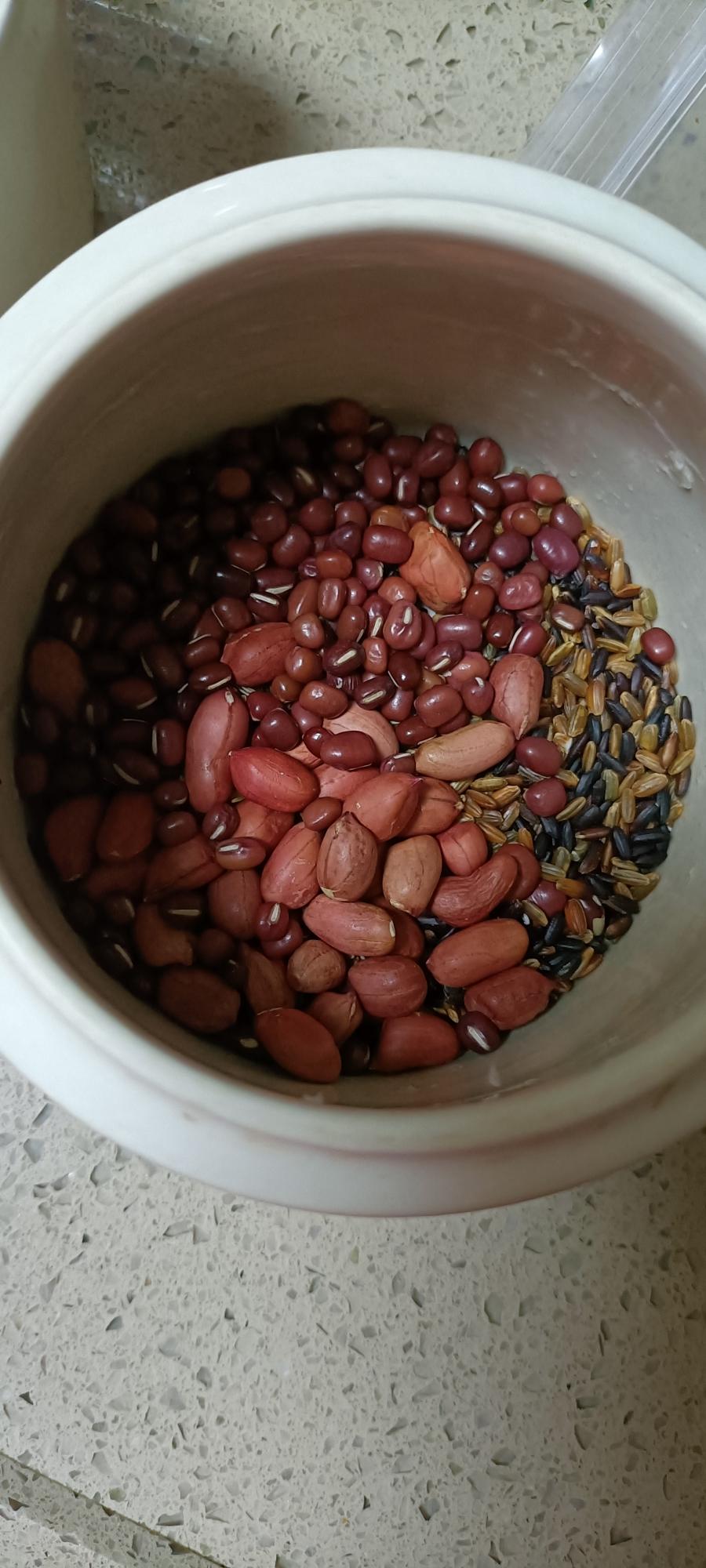 月子下奶-五红粥的做法