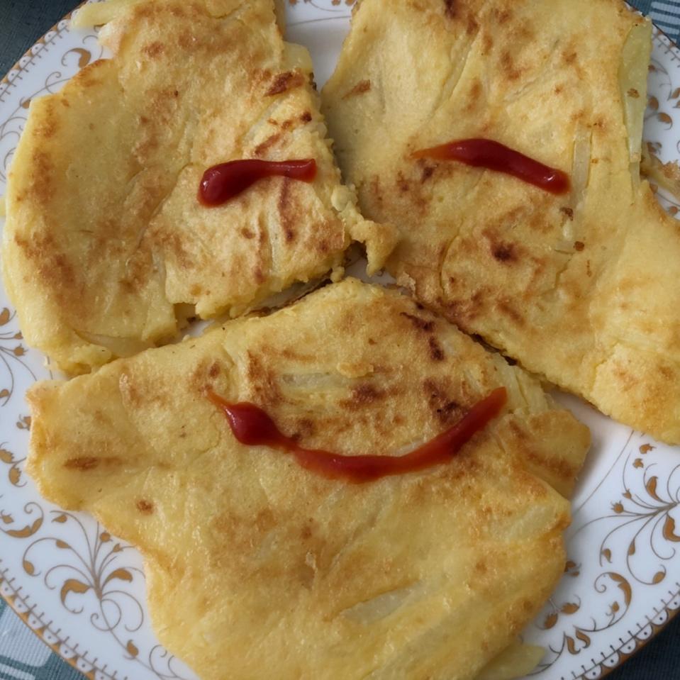 土豆洋葱煎饼