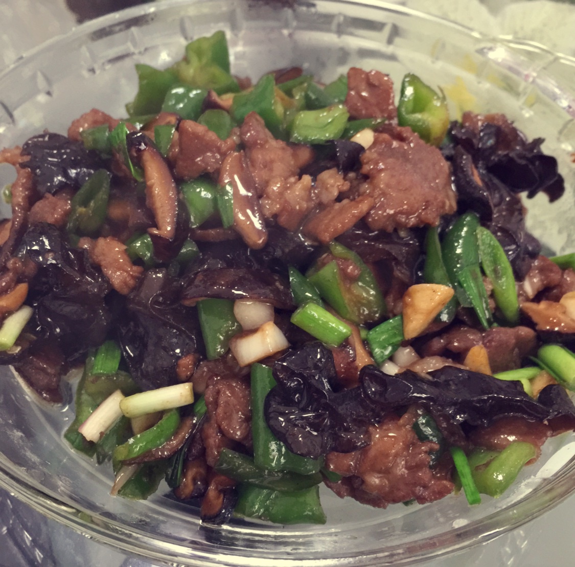 酱爆香菇牛肉