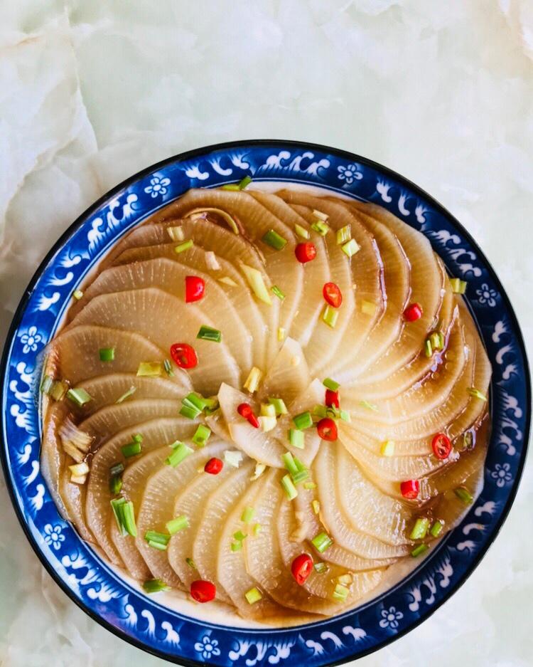 清蒸白萝卜