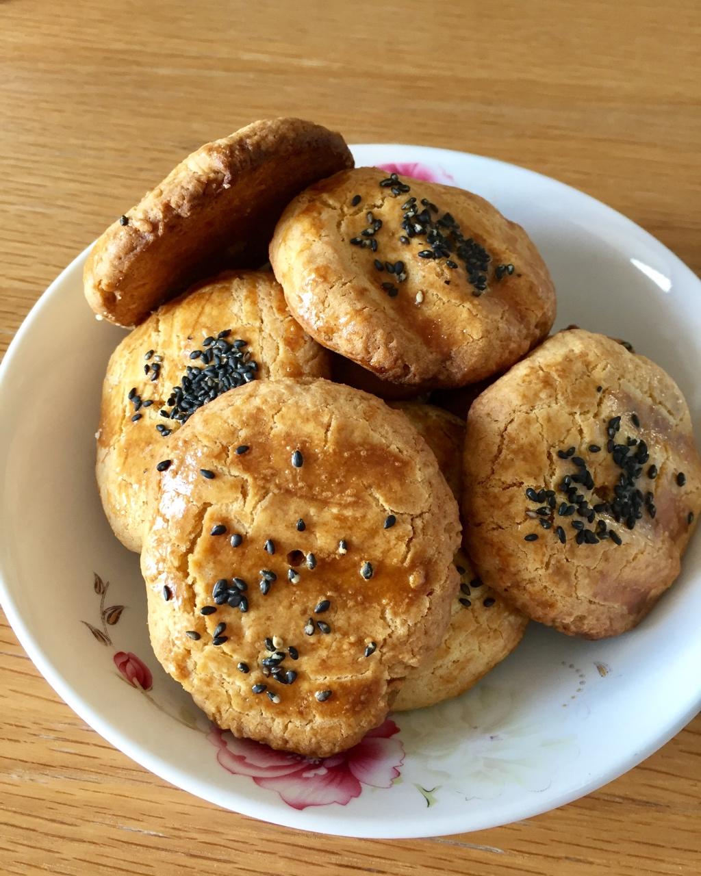 给父母做一份儿时爱吃的“老点心”——桃酥（多动图，孔瑶的食谱）