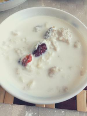 微波炉燕麦蛋奶（超快营养均衡早餐，口味随心所欲）的做法 步骤3