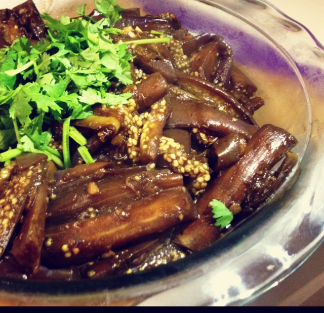 酱烧茄子