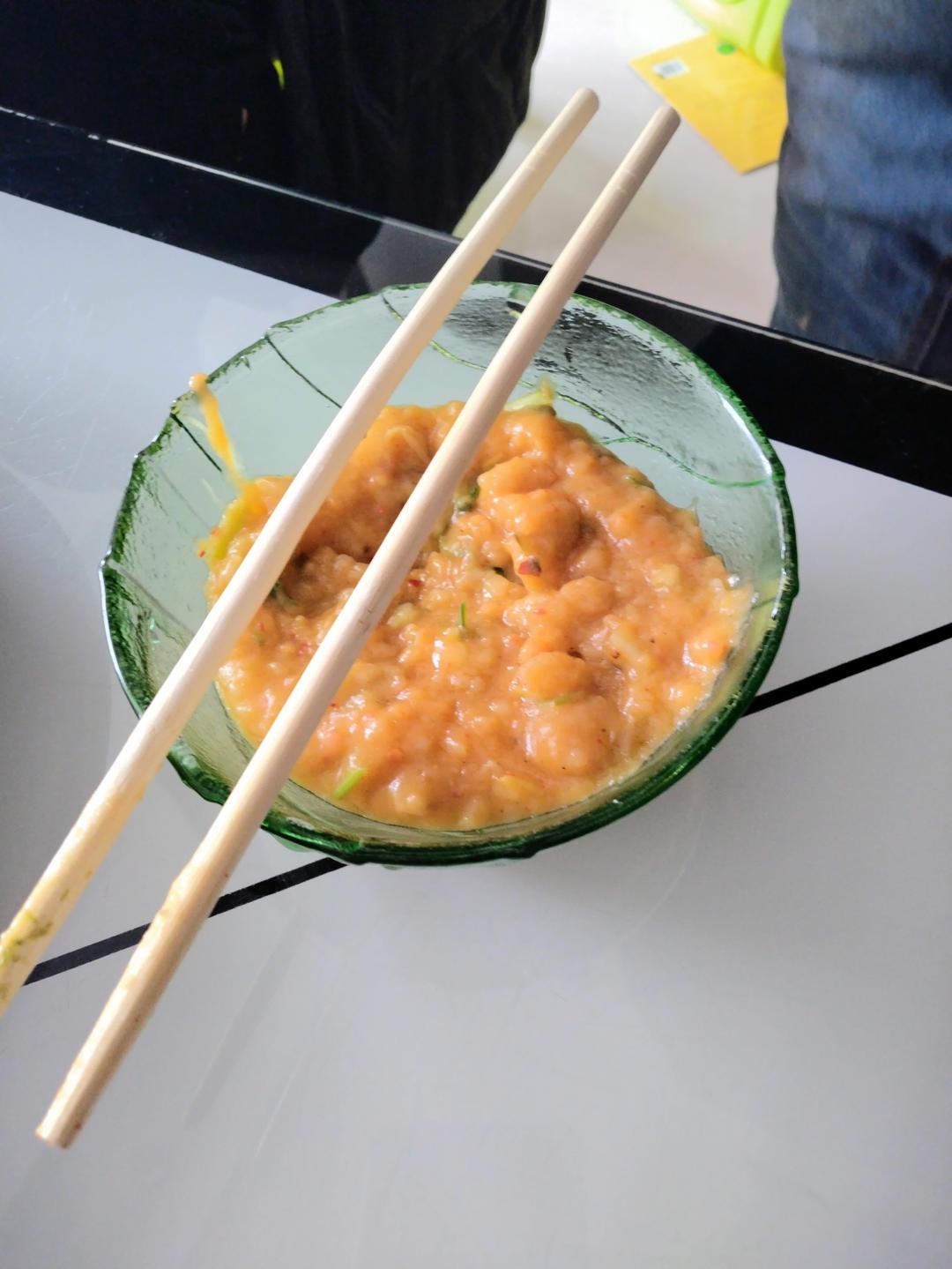 辣椒糊糊(窝窝头玉米面馒头)