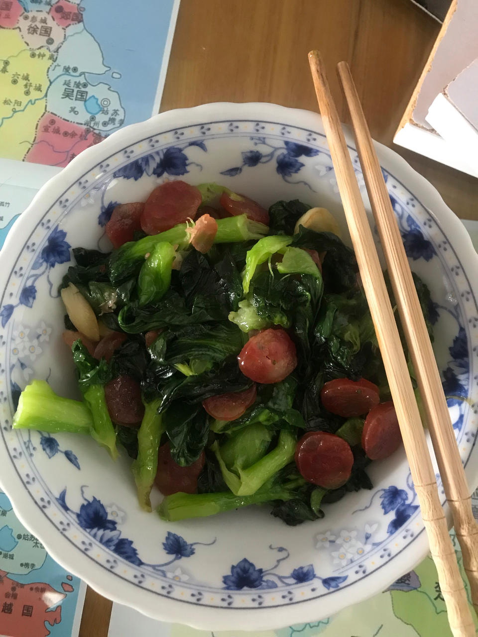 季节美食—炒油菜苔