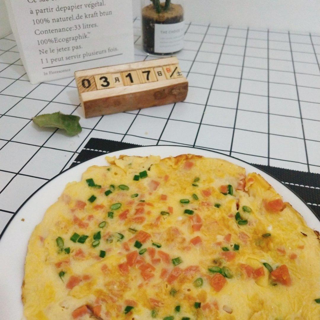 香葱火腿鸡蛋饼